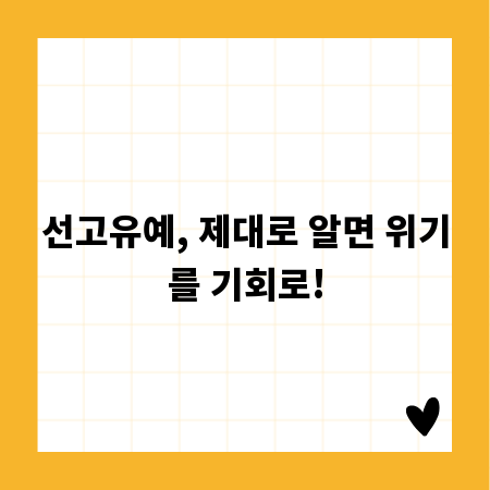 선고유예, 제대로 알면 위기를 기회로!